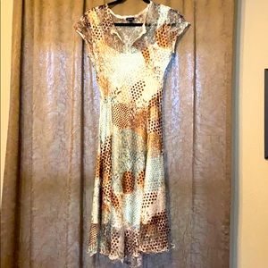 Fit and flare Komarov dress